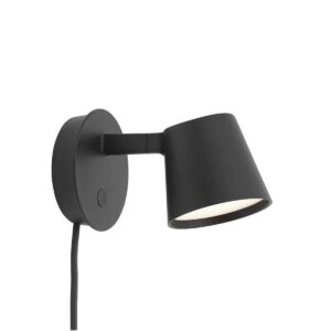 Tip Wall Lamp Black von Muuto