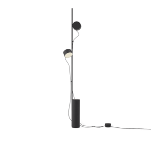 Post Floor Lamp Black von Muuto