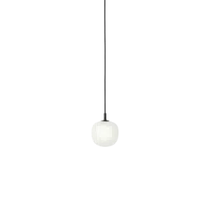 Rime Pendant Lamp Black Ø12 cm von Muuto